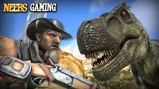 Ark: Survival Evolved - Shotgun vs Trex