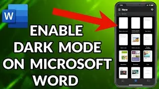 How To Enable Dark Mode On Microsoft Word