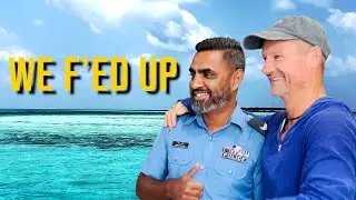 Police to the rescue after our escapades in Malé - Sailing the Maldives part 5