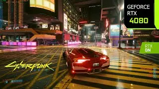 Cyberpunk 2077 HD Reworked Project Mod | RTX 4080 4K DLSS 3 Frame Generation | Path Tracing