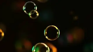 Bubbles Bokeh Floating Bubbles -  Overlays For After Effects Video Editing 1