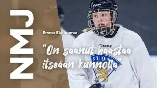 Hyökkääjä Emma Ekoluoma Naisleijonien leiriltä: ”On saanut haastaa itseään kunnolla”