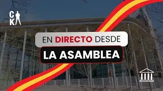 🔴 EN DIRECTO 🔴 ASAMBLEA DE MADRID