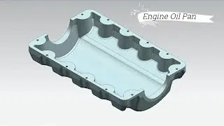 Engine Oil Pan || Siemens NX Tutorial