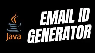 Simple Project | Email Id Generator | Java | MySQL | Hibernate | Beginners | Tutorials