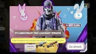 5th Anniversary FREE Legendary Weapons+Free Ghost Plasma+Season 6 Battle pass Weapon Leaks Codm 2024