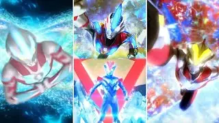 Ultraman Ginga All Transformation And Forms (Ginga/Victory - Ginga victory/Victory knight)