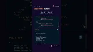 social media buttons #python #css3 #htmlcss #coding #html #webdesign #html5 #webdevelopment #css
