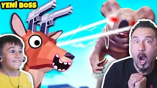 DEV KÖPEK BOSS DOGO'YU YENDİK VE GELECEĞE GİTTİK! | DEEER SIMULATOR FULL OYNUYORUZ