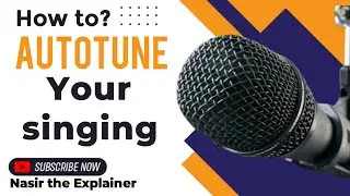 How to Autotune your singing audios to make stunning singing videos?