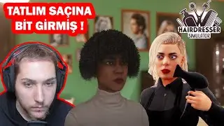 KUAFÖR SALONU AÇIP SAÇ BOYADIM ! HAIRDRESSER SIMULATOR (1. BÖLÜM)