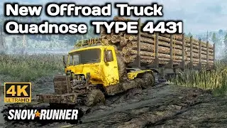 New Offroad Truck Quadnose TYPE 4431 In SnowRunner Season 14