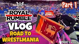 Road to WWE Royal Rumble 2023 : Part 1 Alamonmdome San Antonio Texas (WWE   Sri Lankan Fan 🇱🇰🇺🇸)