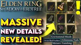 ALL 8 DLC Weapon Types REVEALED! - NEW Spells, Levelling Method and more! (Elden Ring DLC)