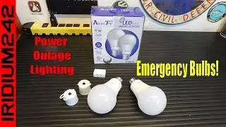 Emergency Bulbs?  Rechargeable Emergency LED Light Bulbs