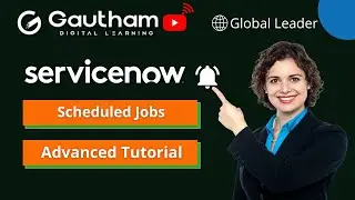 Scheduled Jobs | ServiceNow Admin and Developer Training | ServiceNow Tutorials