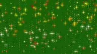 Free Background Video Effects HD - Animated Stars (Green Screen Effects)