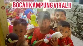 bocah viral main Capit kampung || Capit boneka kampung