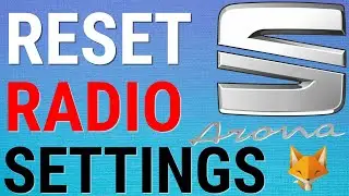 Seat Arona: Reset Radio Settings