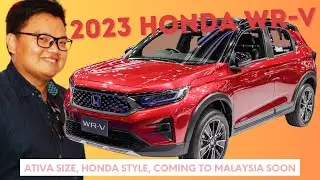 2023 Honda WR-V - Ativa size, Honda style, coming to Malaysia soon