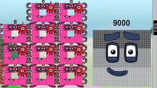 Numberblocks Sixty-Six's High Score | Twenty Five Sneezes Five Times