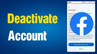 How to Deactivate Facebook account | How to Deactivate Facebook account temporarily