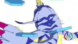 Digimon Tri Gabumon Warp Digivolve (low quality version)