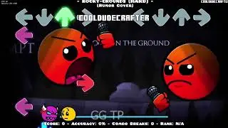 FNF | rock on the ground Geometry Dash 2.2  rock on the ground VS rock on the ground