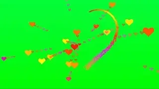 Love Animation Green Screen Effects HD Video