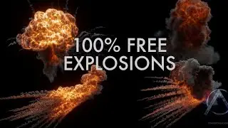 4 Free Explosions VFX Pack (2k HD Resolution)