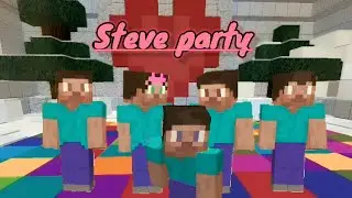 Schnuffel - Steve party (Parody Minecraft) Шнуфель | Тусовка стивов | Пародия - Майнкрафт