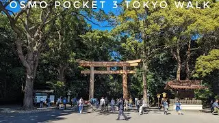 DJI Osmo Pocket 3 in Tokyo - First Impressions - Shibuya, Yoyogi Park, Harajuku and Omotesando Walk