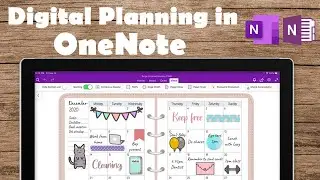 Using Microsoft OneNote for Digital Planning