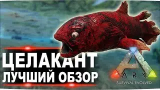 Целакант (Coelacanth)  в АРК. Лучший обзор приручение и особенности  латимерии в ark.