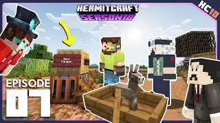 PUSH THE BUTTON! | HermitCraft 10 | Ep 7