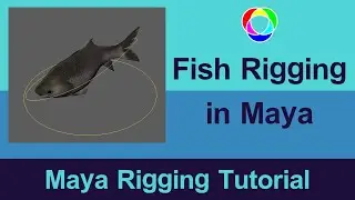 Fish Rigging - Maya Rigging Tutorial for the beginners. Creature Rigging.