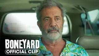 Boneyard (2024) Official Clip ‘Back 9’ - Brian Van Holt, Curtis 50 Cent Jackson, Mel Gibson