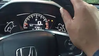 PARKING BRAKE TURN ON/OFF HONDA CIVIC - HOW TO