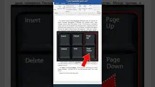 Кнопки Page Up и  Page Down