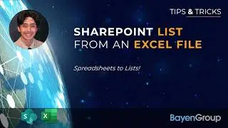 Create a SharePoint List from an Excel Spreadsheet