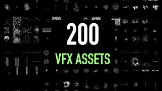 200 VFX Stock Footage Assets |  Sci-Fi, Magical, Abstract