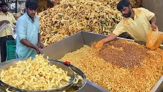 Mix Nimko Making Factory | Famous TamTam Tea Time Snacks Nimco Sev Prepared | Rashida Hussain