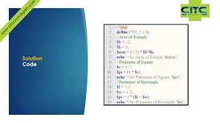 PHP Exercise Calculate Area of Different Shapes  Solution Video Tutorials