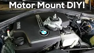 BMW F30 Engine Mount Replacement DIY - N20 or N26