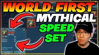 100% LEGIT FIRST MYTHICAL SPEED SET NOT CLICKBAIT!!! | RAID Shadow Legends