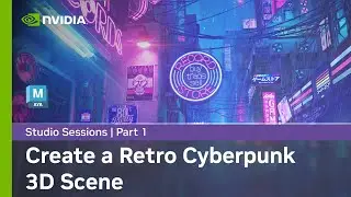 Create a Retro-Cyberpunk 3D Animation w/ Andy Harbeck Part 1: Modeling & Creating Signs