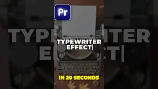 How to Make TYPEWRITER Effect in Premiere Pro