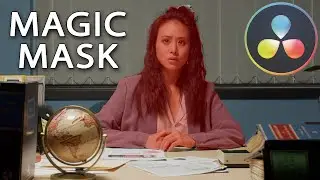 Magic Mask In Davinci Resolve 17 New Feature | Rotobrush Tool