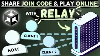 Play Online Together Using Relay || Unity Tutorial