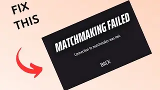 How to Fix “Connection to matchmaker was lost” In the finals